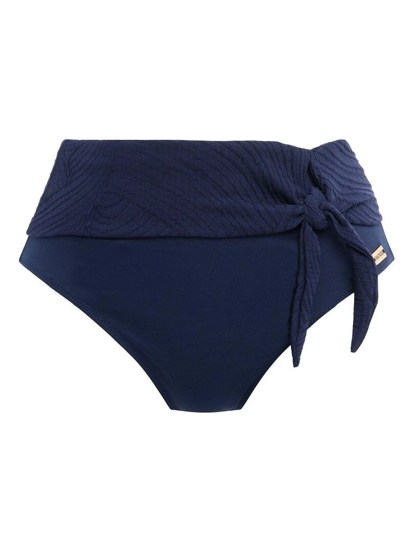 Bas de maillot de bain taille haute Ottawa   Bleu