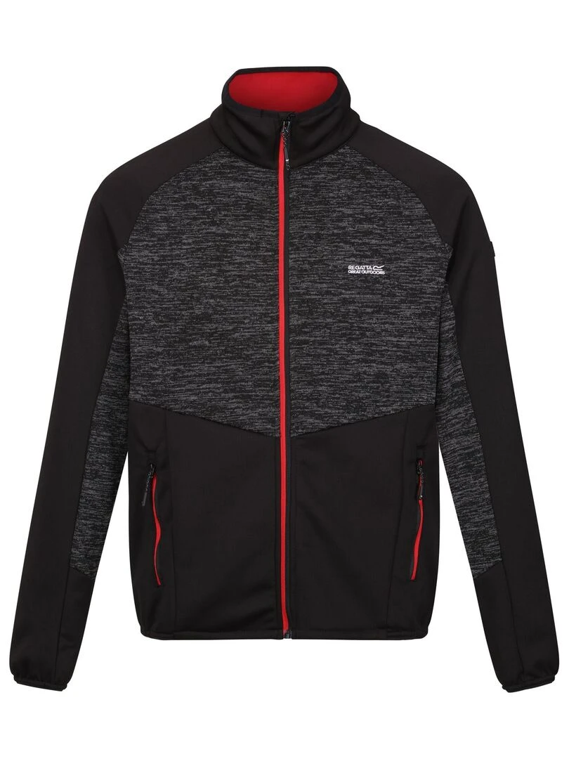 Regatta Veste polaire COLADANE Noir Rouge Noir