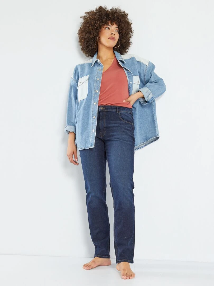 Jean regular L32 Bleu