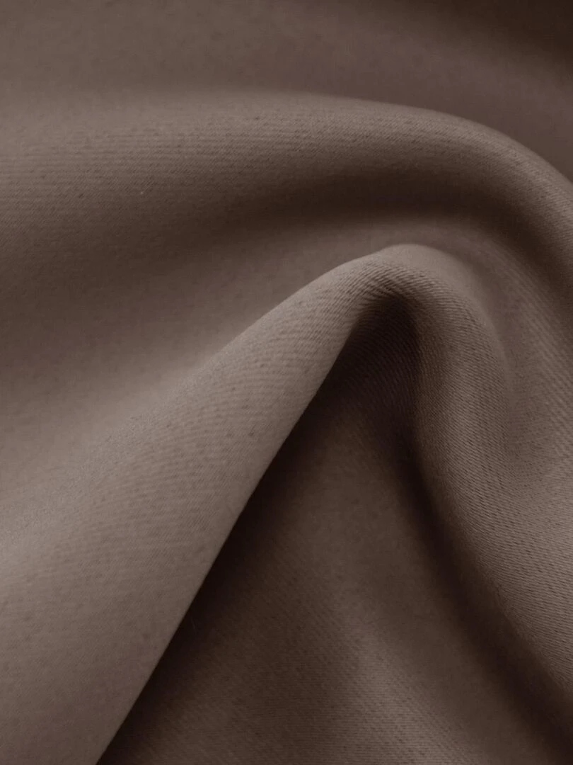 Rideau occultant ignifugé non feu M1   Taupe