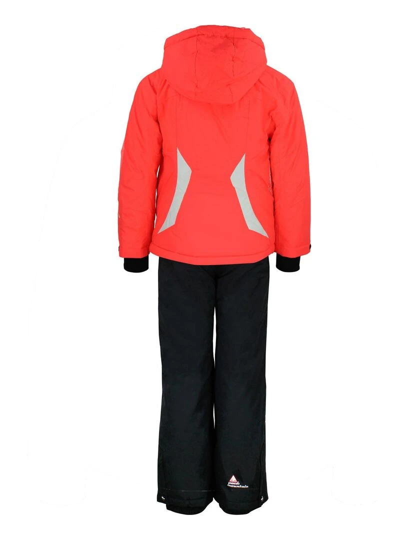 Ensemble de ski fille GASTEC PEAK MOUNTAIN Orange corail