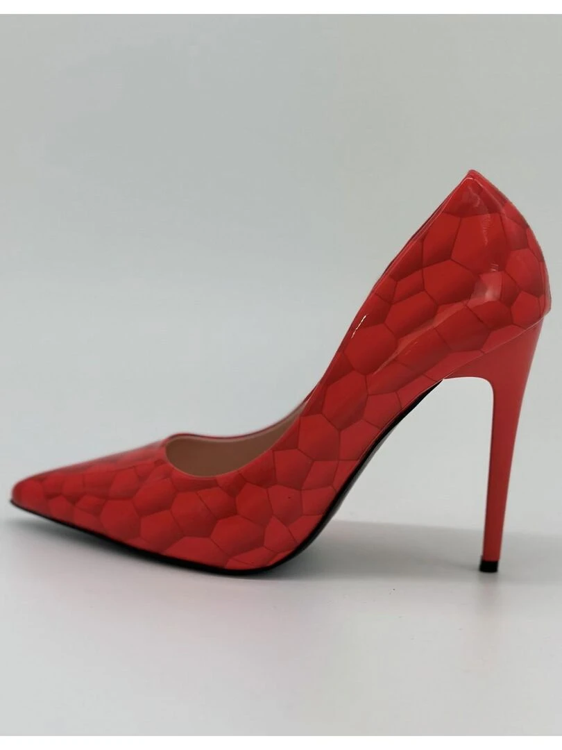 Escarpins Kebello   Rouge