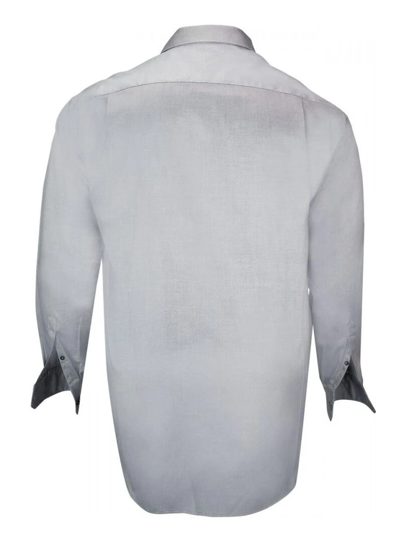 Chemise double fil DIAGONAL Gris