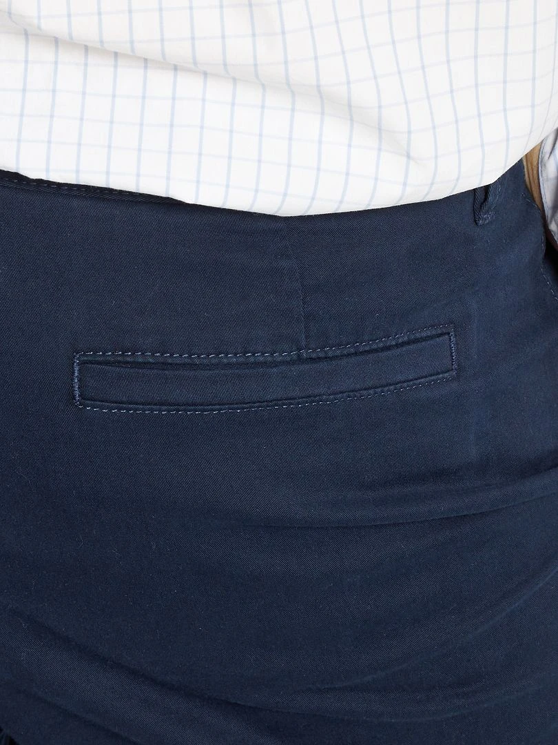 Chino slim L38 +1m95   bleu marine