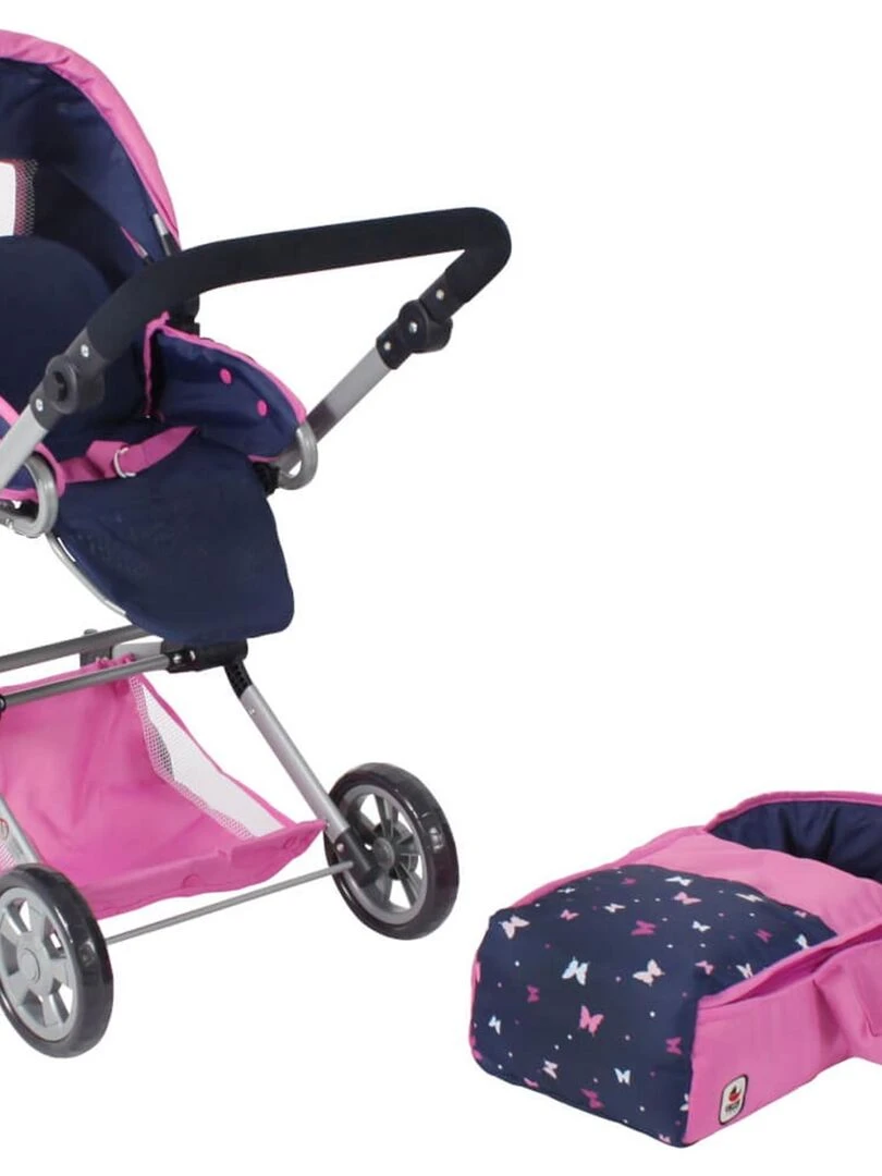 Poussette de poupée combinée JARA Papillon N/A