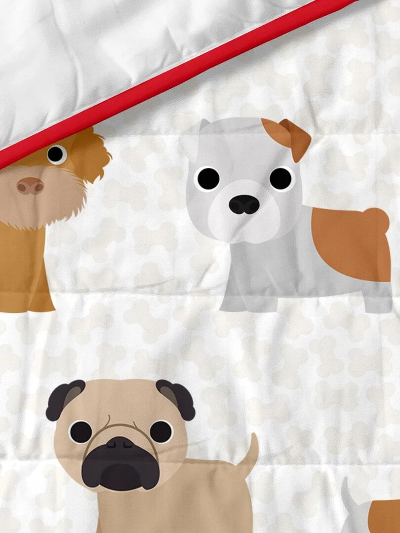 Couvre lit Dogs "Happyfriday"   Multicolore