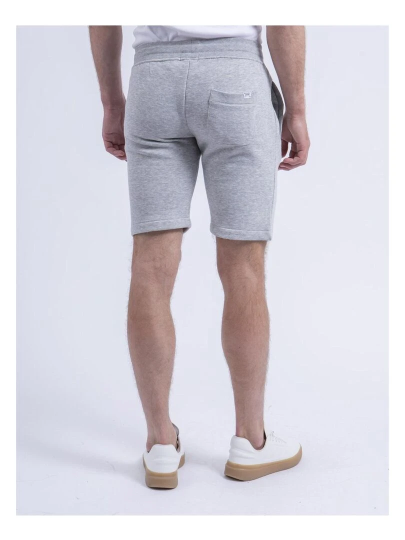 Bermuda molleton BIDMIN Gris