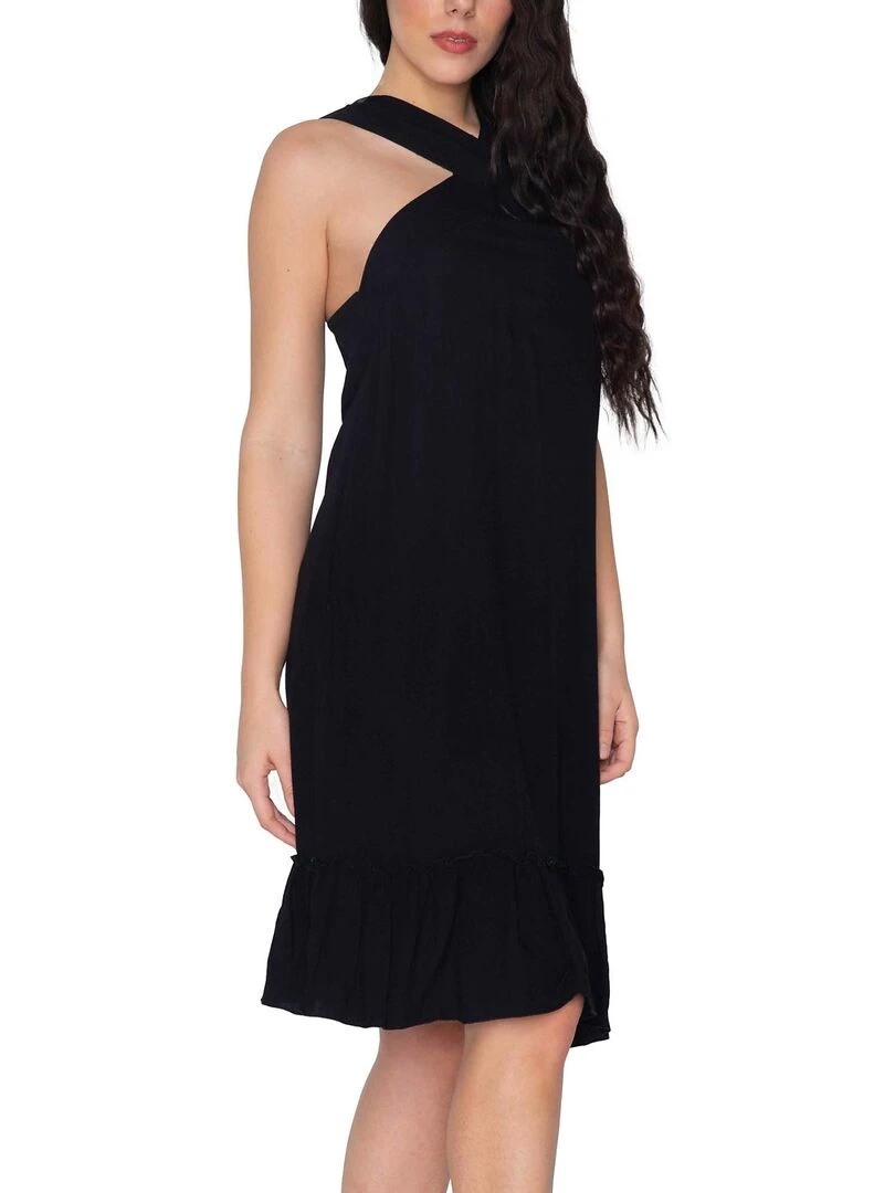 Robe estivale Alice   Noir
