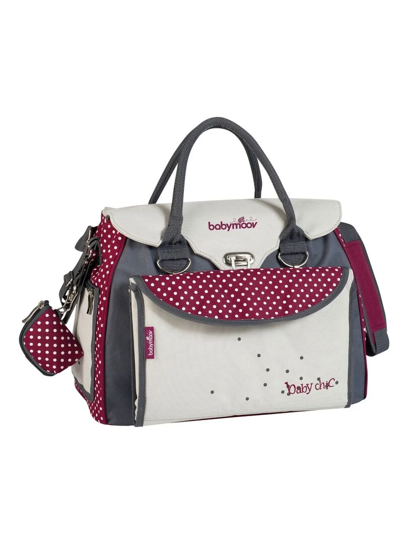 Baby Chic Sac à Langer avec Bandoulière Plan à Langer inclus Babymoov Gris