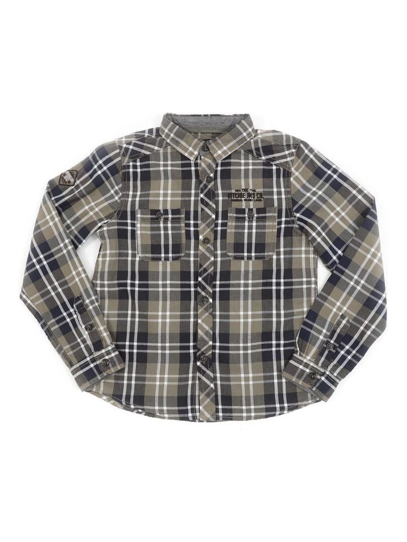 CHEMISE TIBET BOY Kaki