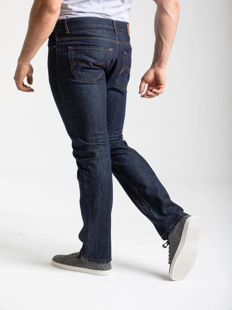 Jeans RL70 coupe droite confort coton brut 'Rica Lewis' Bleu
