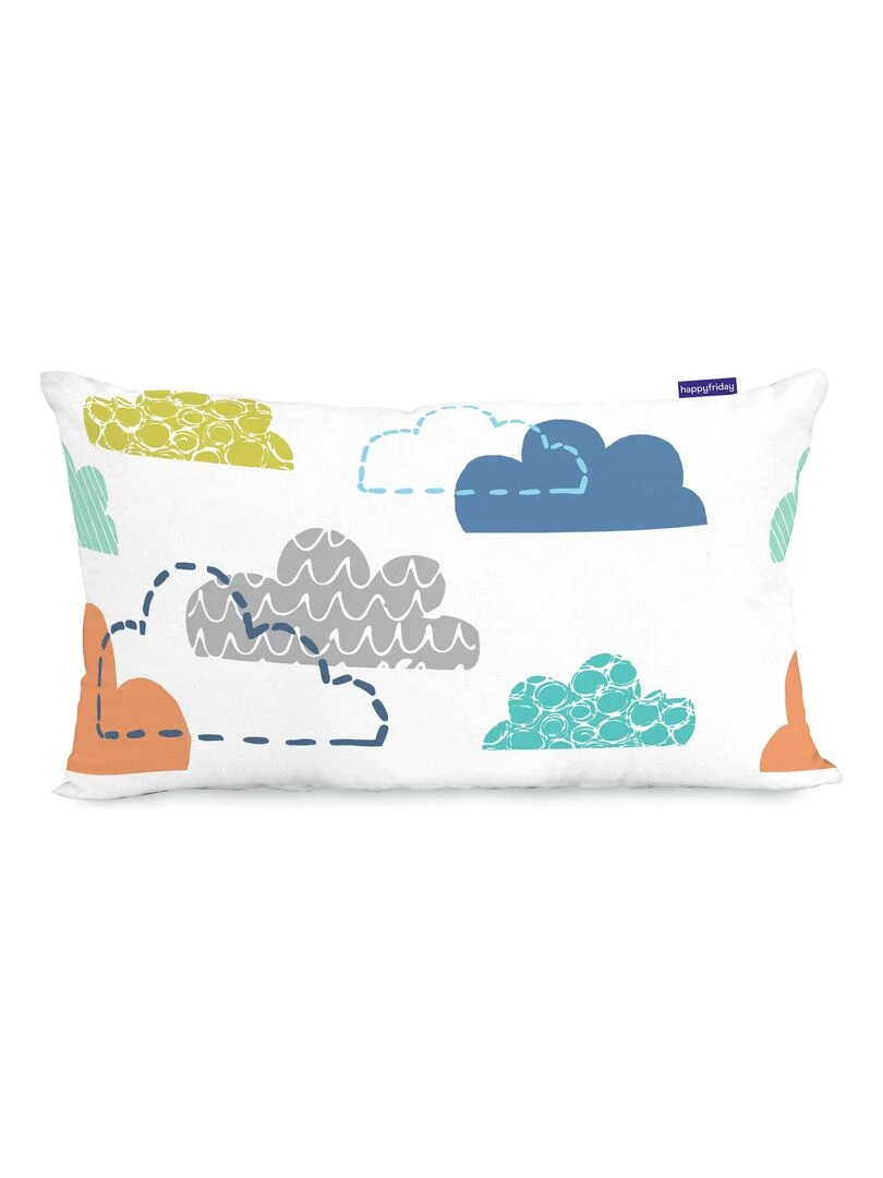 Housse de coussin Holidays "Happyfriday"   Blanc