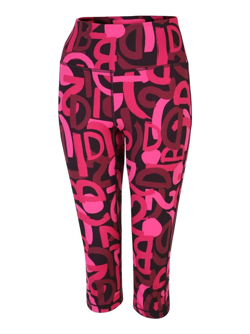 Dare 2B   Legging ¾ INFLUENTIAL   Rose foncé