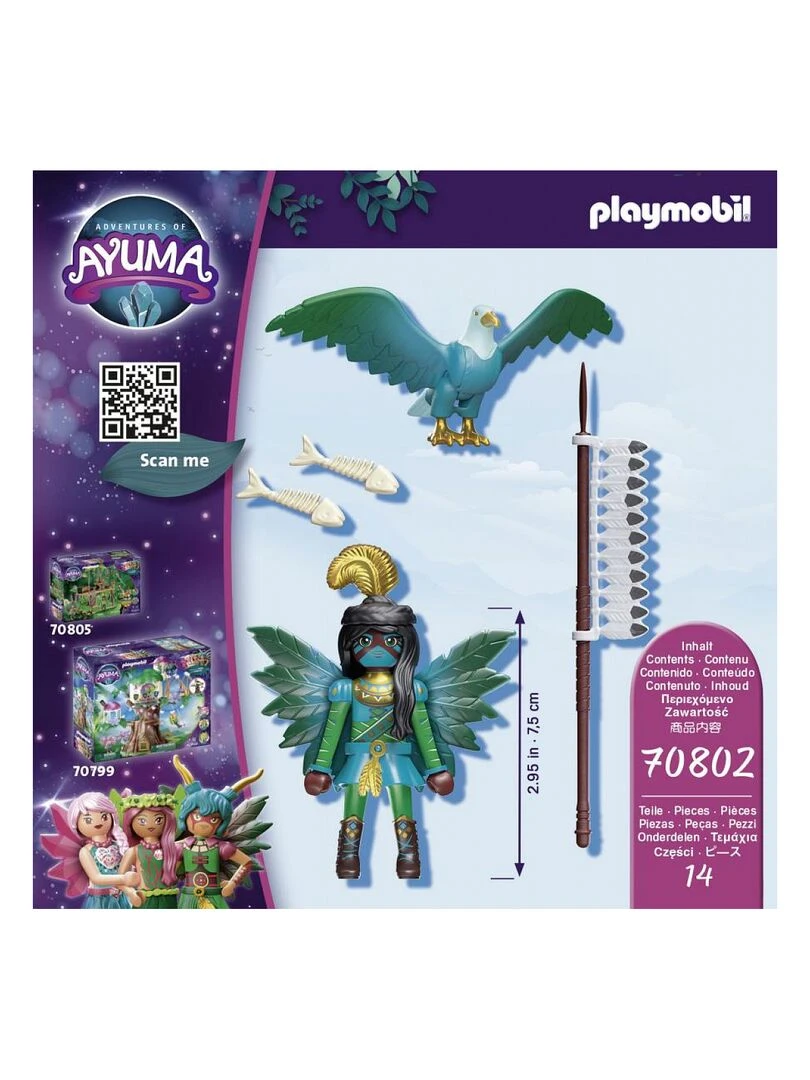 70802 'playmobil' Knight Fairy Avec Animal Prefere   N/A
