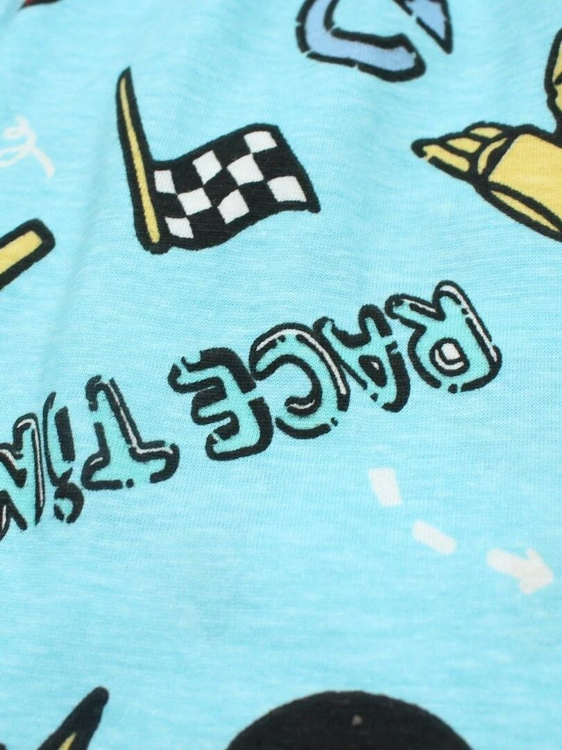 Cars   Ensemble ​​T shirt short garçon Imprimé Cars   Rouge