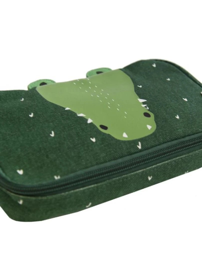 Trousse rectangulaire Mr. Crocodile Vert