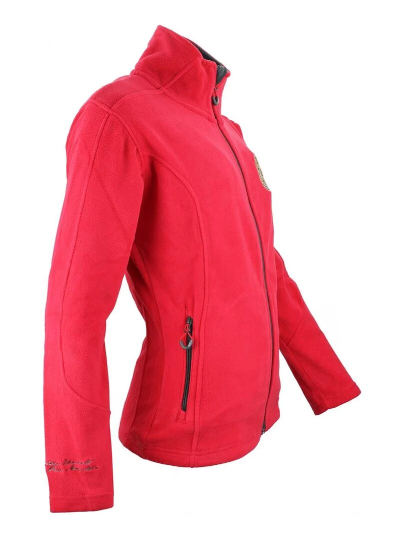 Blouson polaire femme ASAK   Rouge