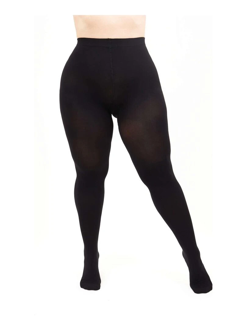 Giulia Positive Micro 3D Collants classiques 70den (grandes tailles) Noir 3XL Noir