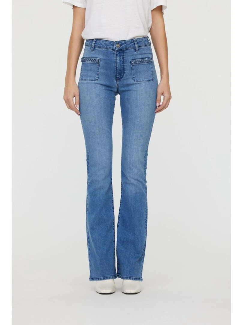 Lee Cooper Jean coton boot cut JUNELLE Bleu