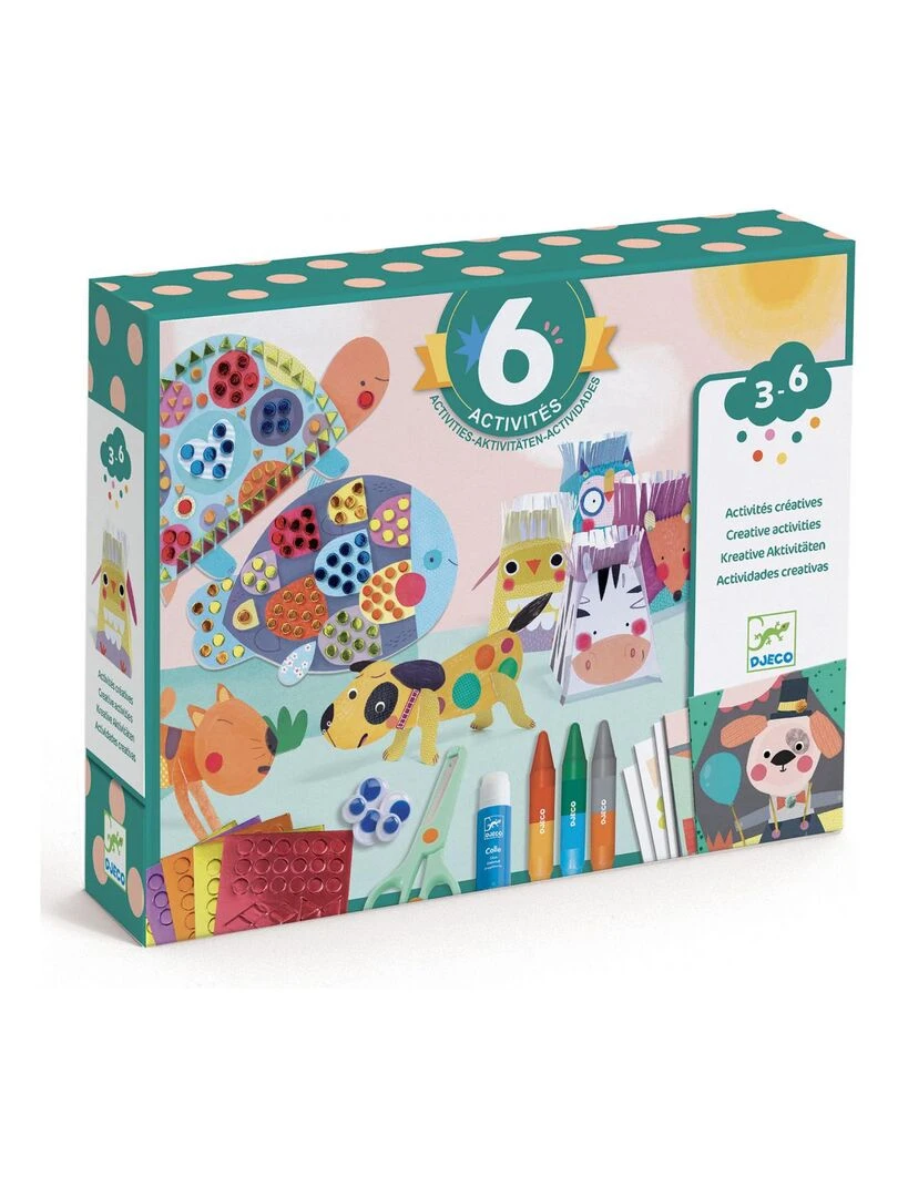Coffret Loisirs Creatfis Les Animaux Et Leurs Maisons N/A