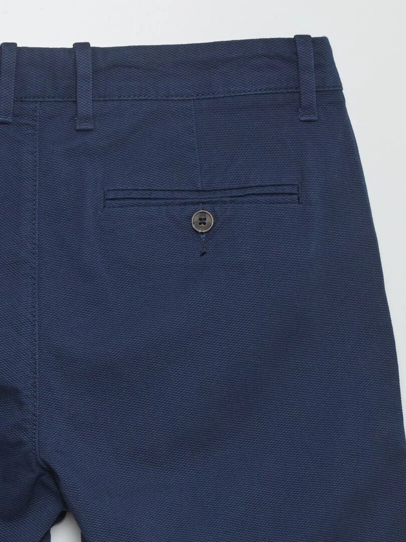 Bermuda chino Bleu marine