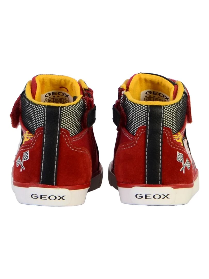 Basket Enfant Geox Kilwi   Rouge