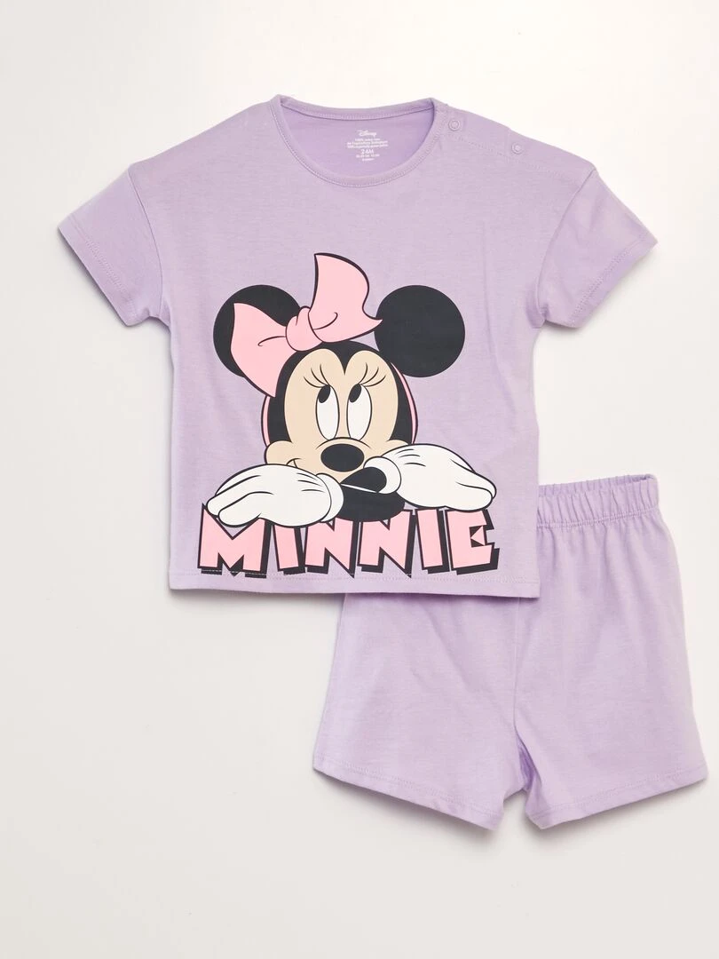 Ensemble de pyjama 'Disney' 2 pièces Violet
