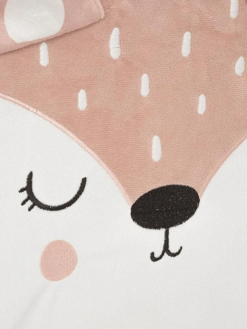 Bac de rangement Biche 29x29   Rose