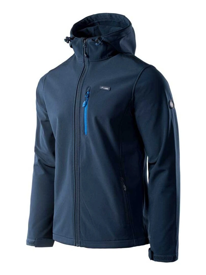 Elbrus   Veste softshell IVER   Bleu foncé