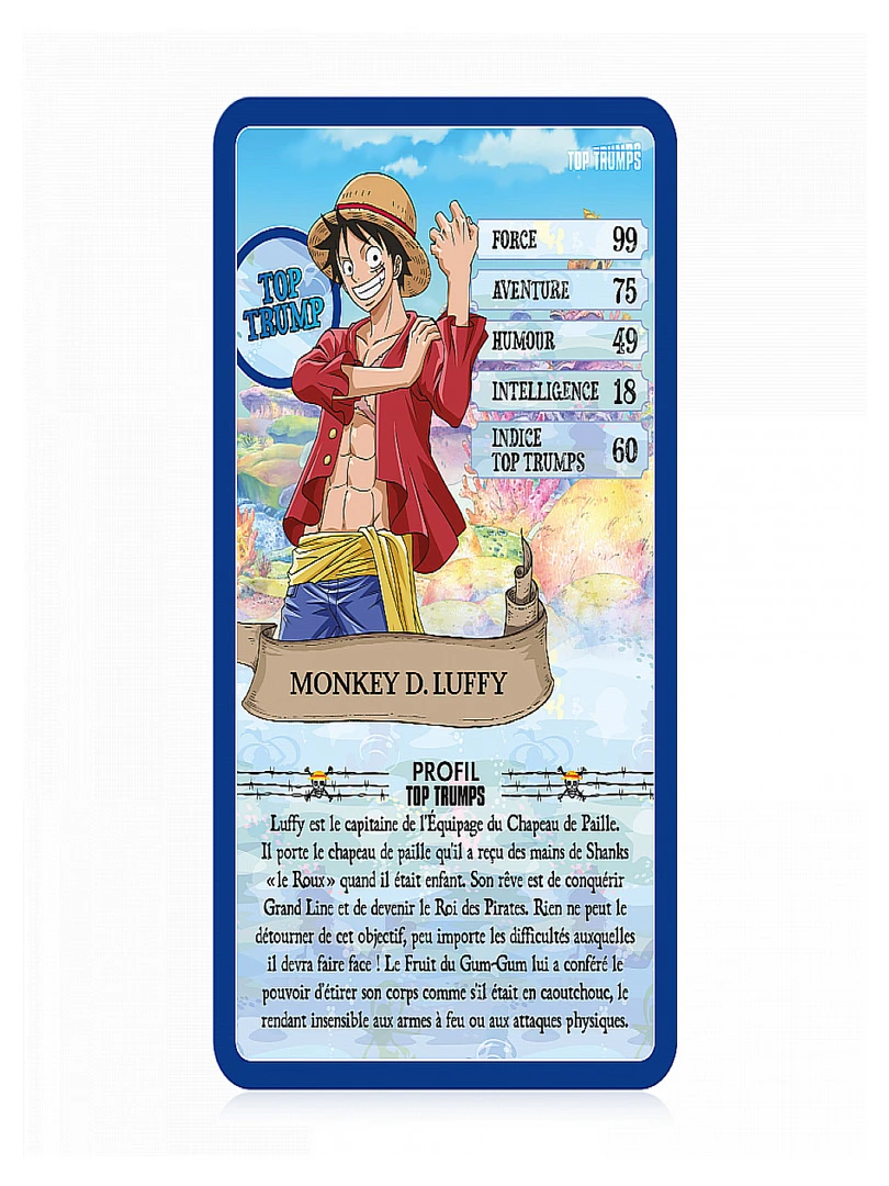 Top Trumps    One Piece   Jeu   N/A