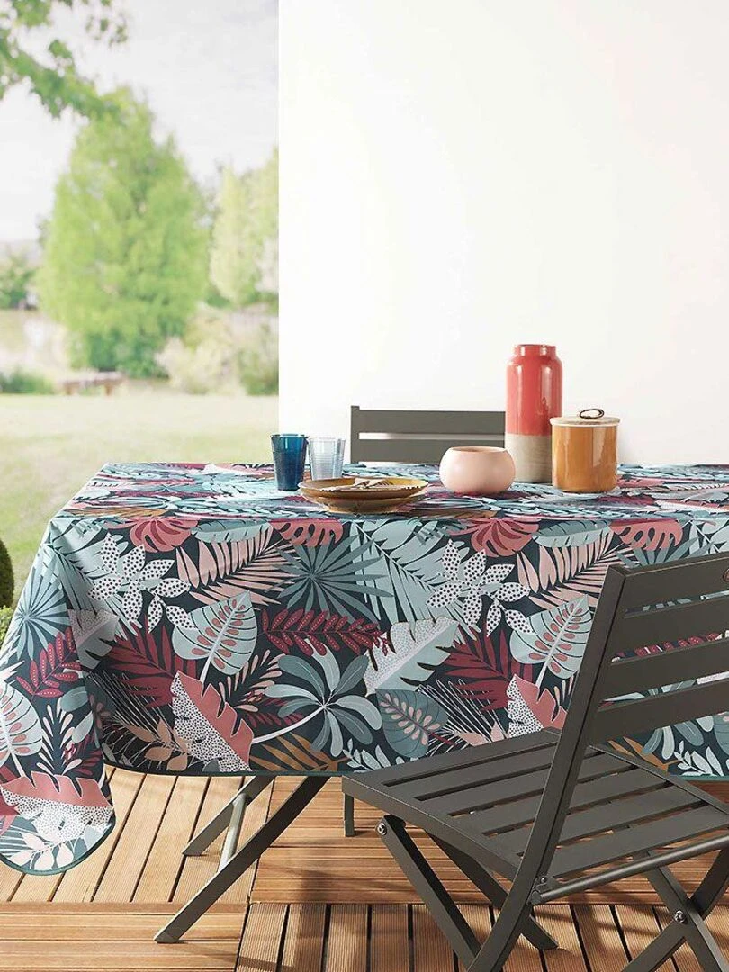 Nappe rectangulaire Jacala Bleu