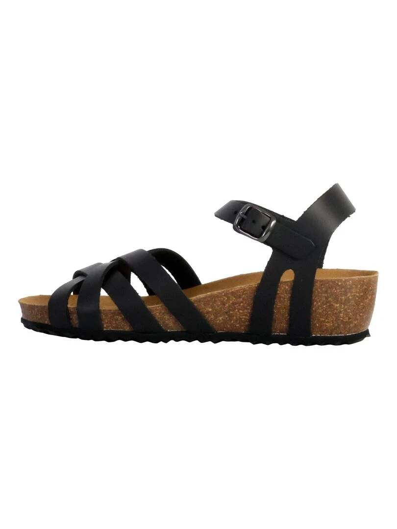 Sandales Cuir Geox Sthellae Noir