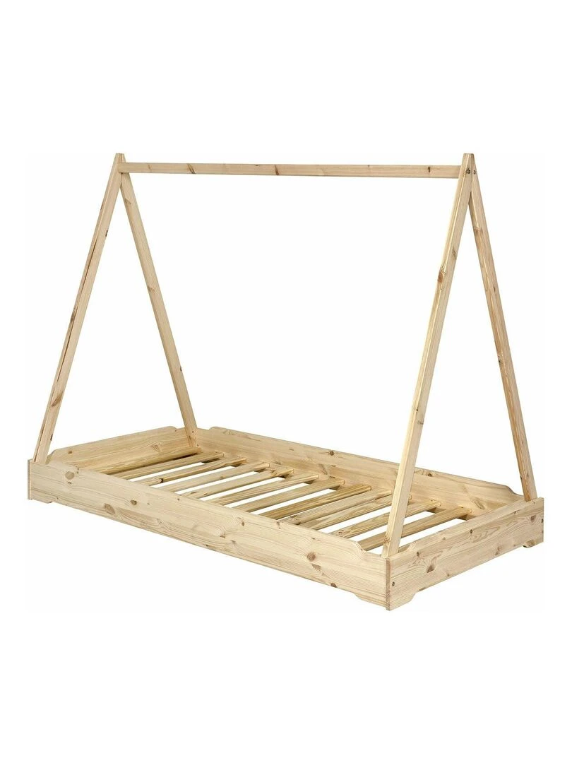 Lit empilable cabane Jelly AKITEN RETAIL Marron