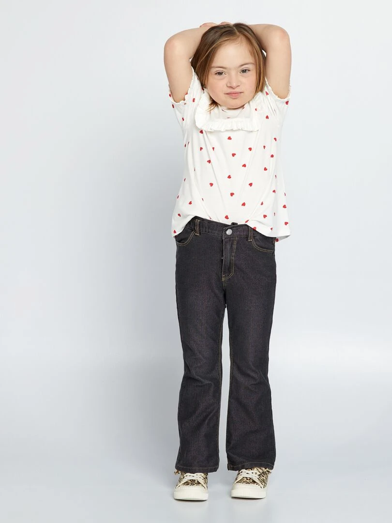 Jean flare/bootcut So Easy Gris