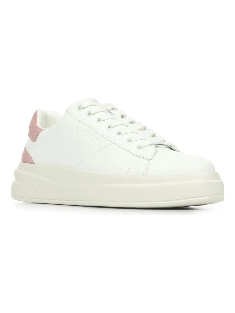 Baskets Guess FLJELBLEA12WHIPI Blanc Rose