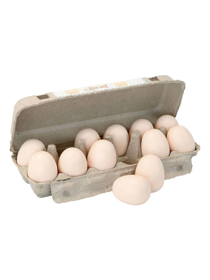 Jeu De Memory En Bois   Memo Oeuf   N/A