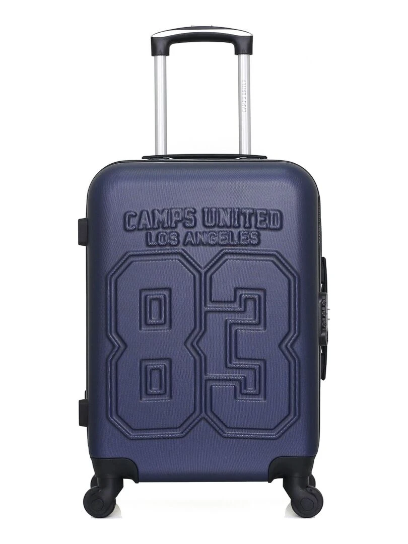 CAMPS UNITED VALISE CABINE ABS BERKELEY 4 ROUES 55 CM Bleu marine