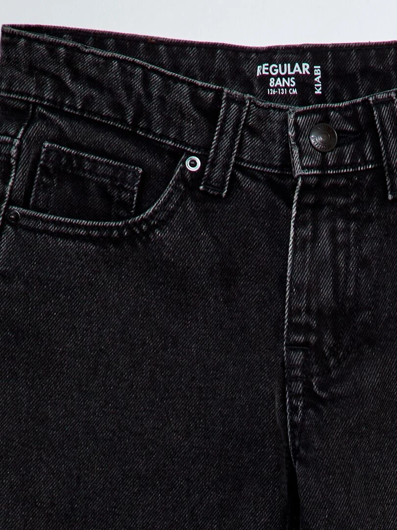 Jean regular 5 poches Gris vintage