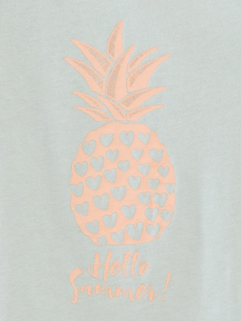 Robe avec bretelles volantées   Blanc