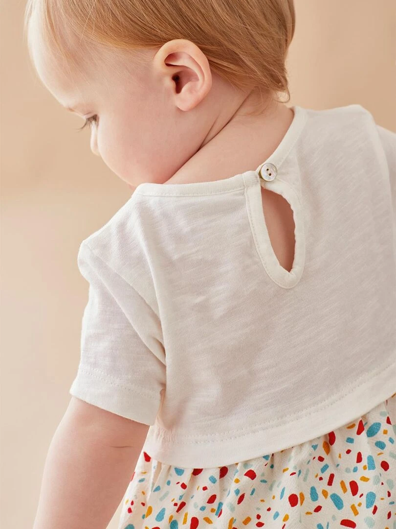 Set robe + legging Noukie's Blanc