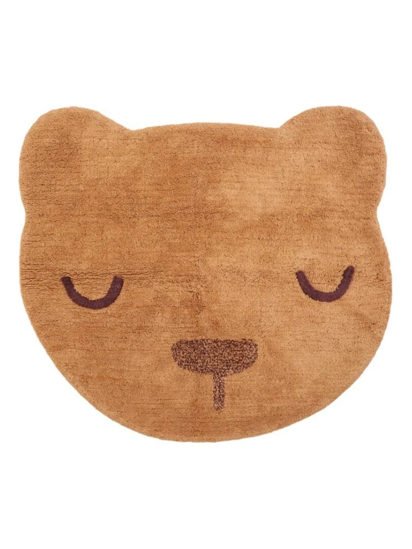 Tapis ours Sandel (100 x 110 cm) Marron