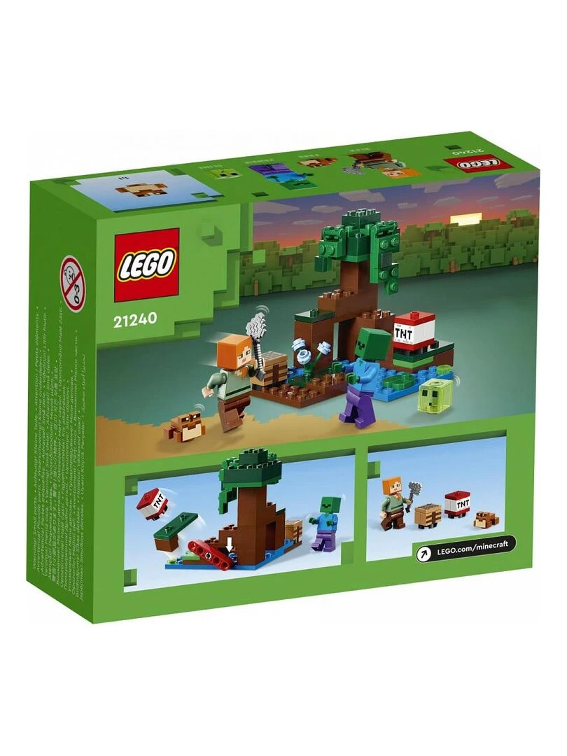 21240 Aventures Dans Le Marais Lego® Minecraft   N/A