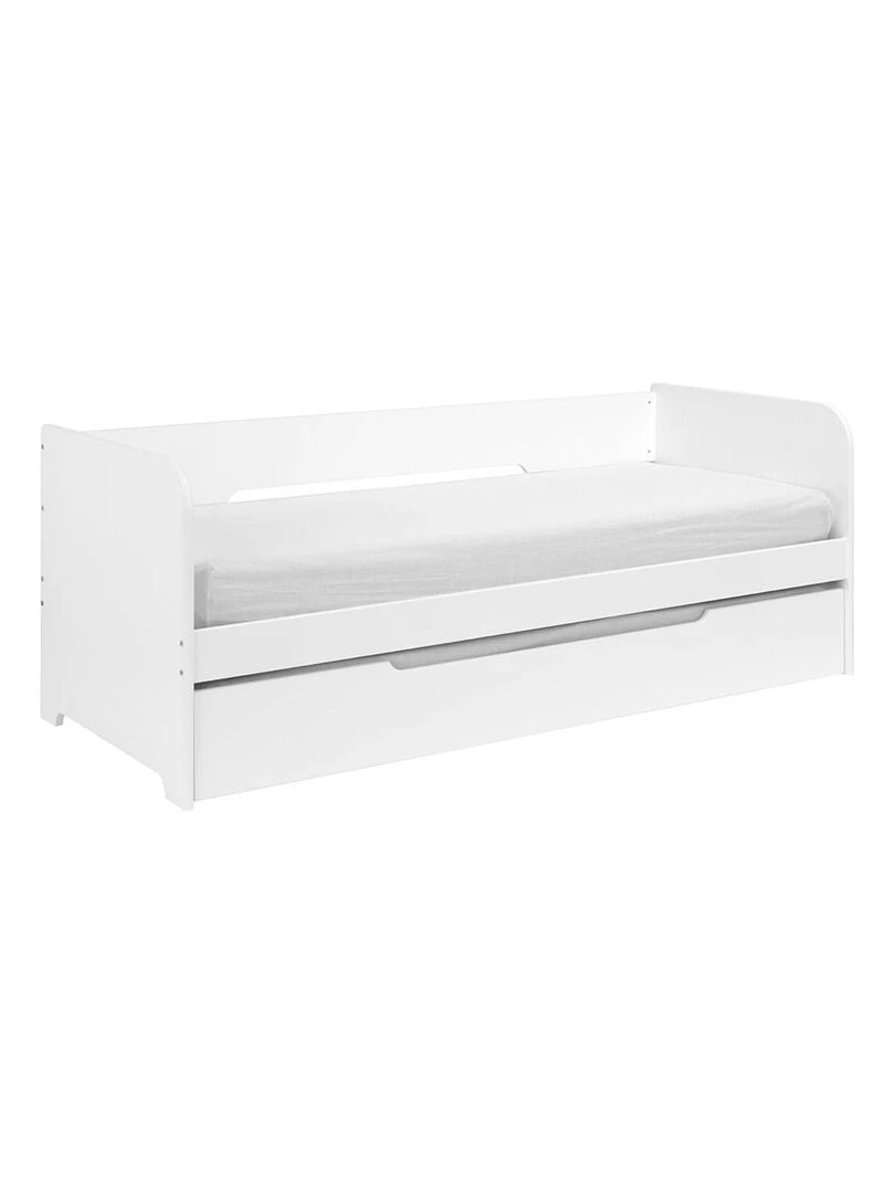 Lit gigogne Java AKITEN RETAIL Blanc Blanc