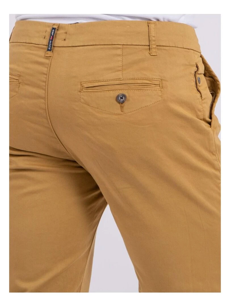 Pantalon chino CALES   Moutarde