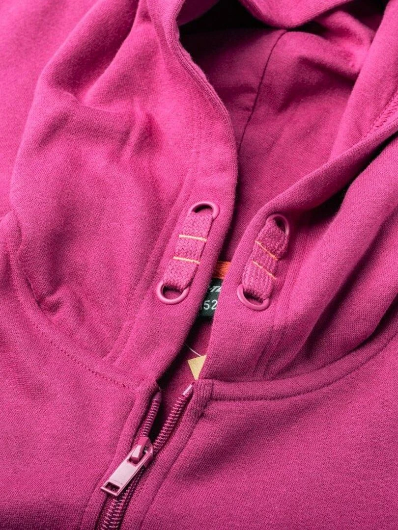 Hi Tec   Veste à capuche MOINE   Rose foncé