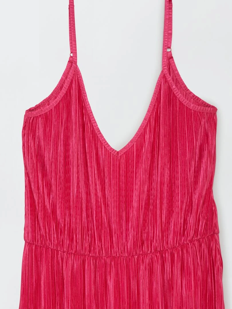 Robe longue plissée 'JDY'   Fuchsia