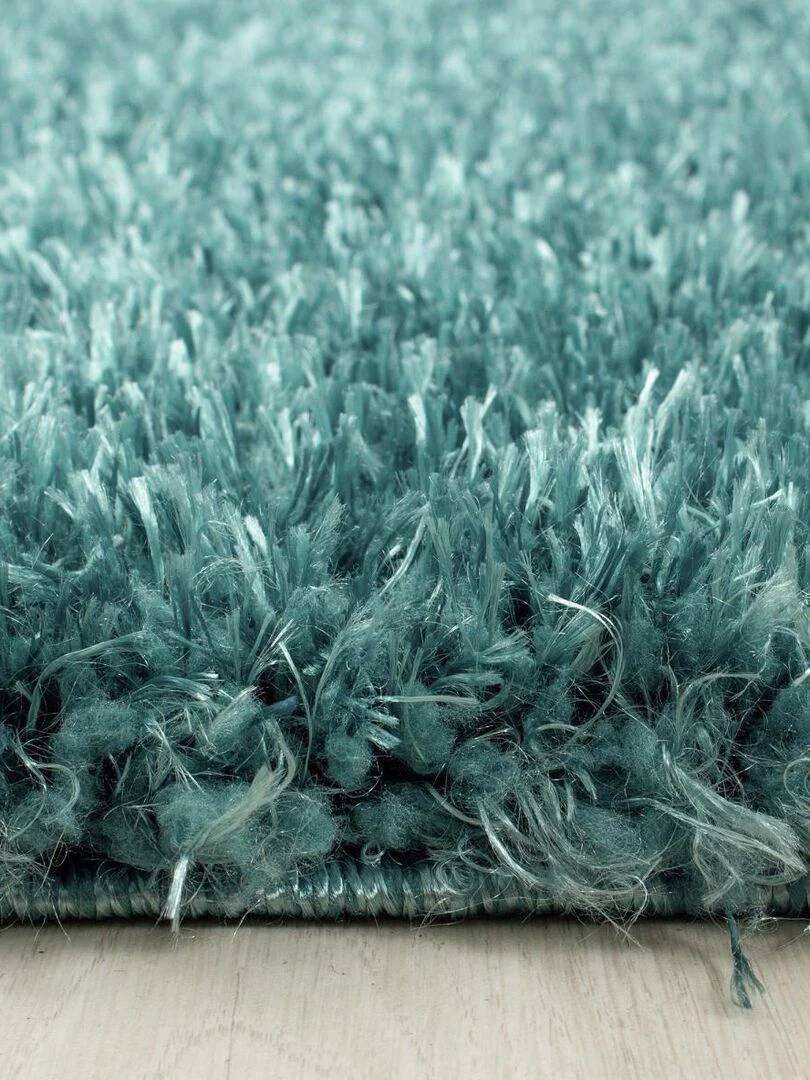 Tapis shaggy UNI A OEKO TEX®   Bleu