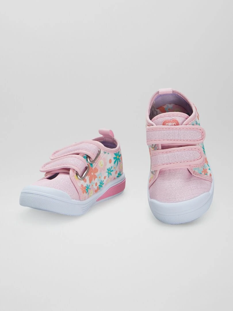 Baskets fleuries lumineuses 'Beppi'   Rose