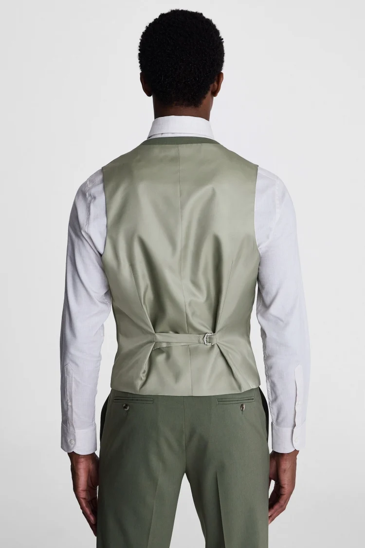 Ted Baker Tailored Fit Green Waistcoat Buy Online at Moss