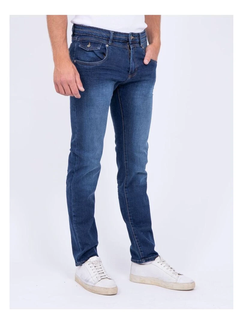 Jean coupe ajustée SOLVAP Bleu foncé